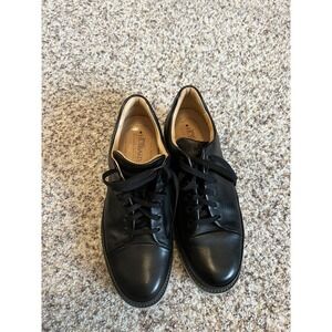 Samuel Hubbard Men's Black Leather Work / Dress Shoes Lace Up Sz10.5 EUR‎ 44.5